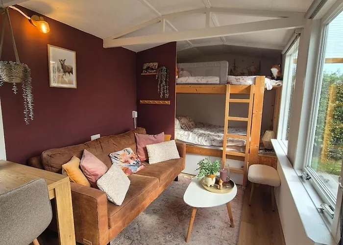 בית נופש Tiny House On The Veluwe The Outdoor Life